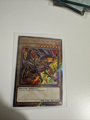 Red-Eyes Black Dragon (8th Art) (Platinum Secret Rare) RA04-EN109  1st Edition-image