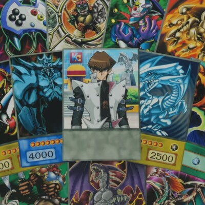 Yugioh Anime Style 48 Card Deck - Seto Kaiba (Blue Eyes, Obelisk, XYZ Dragon….)-image
