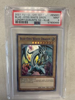 Blue-Eyes White Dragon - LDS2-EN001 - Blue PSA 9 -image