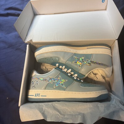 Blue eyes white dragon yugioh bapesta size 9 ds obo -image