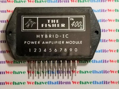 PA400 / POWER AMPLIFIER / SIP / SANYO-FISHER / 1 PIECE (qzty)-image