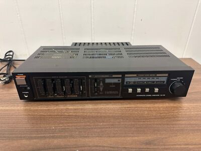 Fisher CA-39 Integrated Stereo Amplifier & AM/FM Tuner FM-39 Very Good-image