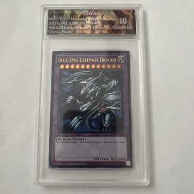 2016 Yu-Gi-Oh! LDK2-ENK40 Blue Eyes Ultimate Dragon Crowd Graded 10 GEM-image