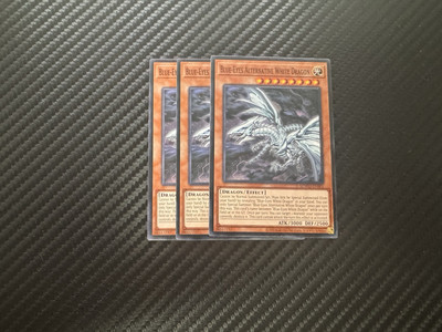 Yugioh x3 Blue-Eyes Alternative White Dragon SDWD-EN005 Common 1st Edition NM-image