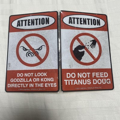 Godzilla Kong Movie:Empire Car Sticker Set-image