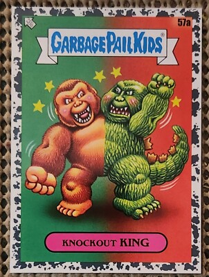 KNOCKOUT KING GPK INTERGOOLACTIC GREY BORDER PARALLEL CARD (189/199) SP RARE 57a-image