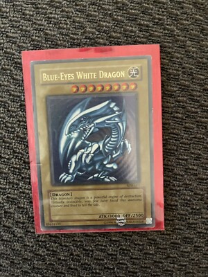 Blue-Eyes White Dragon LP EN UA Ultra Rare SDK-E001-image