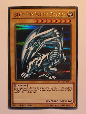 Yugioh Blue-Eyes White Dragon 1st Edition DUSA-EN043 Ultra Rare NM-image