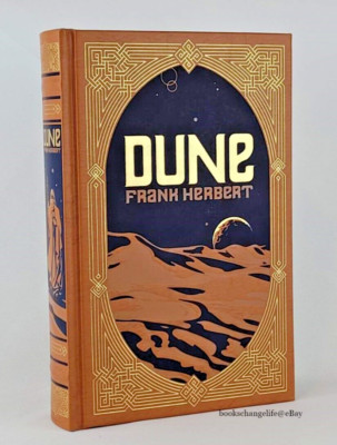 DUNE by Frank Herbert Bonded Leather Collectible Hardcover Brand New GIFT-image