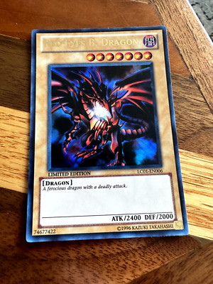 Red-Eyes B. Dragon LC01-EN006 Limited Edition Ultra Rare LP + BONUS-image
