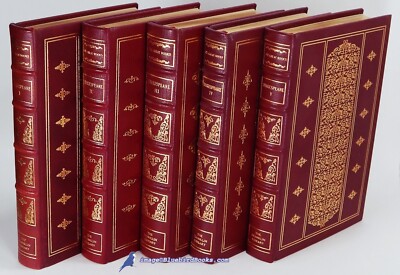 The Plays and Sonnets of William SHAKESPEARE: 5-vol. Franklin Library set 89103-image