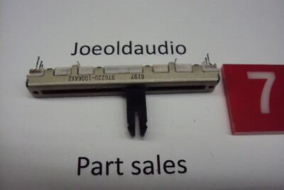 Fisher CA-225A Amplifier Volume Control. Tested. Parting Out Entire CA-225A-image