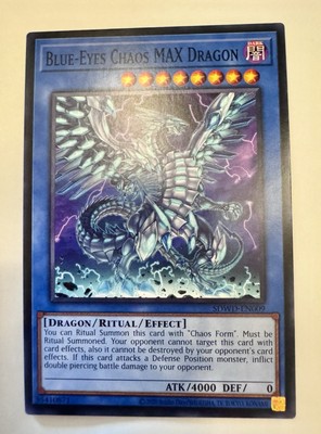 Blue-Eyes Chaos MAX Dragon #SDWD-EN009 Yugioh Near Mint or Better-image