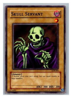 The Legend of Blue Eyes White Dragon #LOB-004 Skull Servant-image