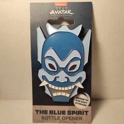 Avatar The Last Airbender Metal Zuko Mask Bottle Opener Magnetic Official Tool-image