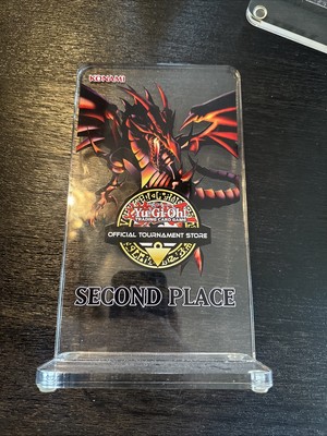 Yu-Gi-Oh! TCG 2nd Place Tournament Trophy Red-Eyes Black Dragon-image