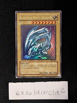 Blue-Eyes White Dragon SDK-001 | Ultra Rare - Moderately Played - Yu-Gi-Oh! TCG-image