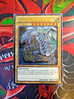 Blue-Eyes White Dragon - YSKR-EN001 - Ultimate Rare - 1st Edition Yugioh MP-image