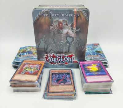 Yu-Gi-Oh! Trading Cards TCG - 170+ Bulk Lot - Red-Eyes Black Dragon, Tin & More-image