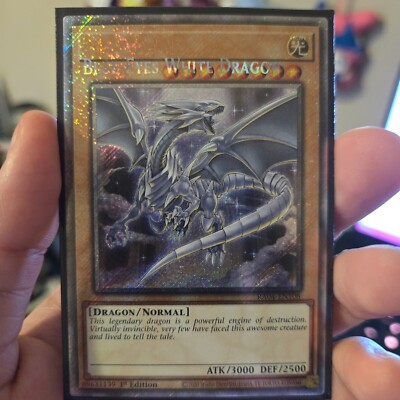 Blue-Eyes White Dragon ra04-en108 misprint PSR-image