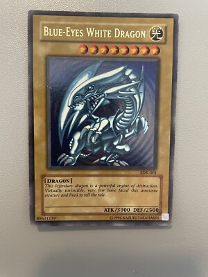 Yu-Gi-Oh! TCG Blue-Eyes White Dragon (Version 2) Legendary Collection Kaiba Mega-image