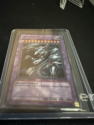 Yu-Gi-Oh! Blue-Eyes Ultimate Dragon JMP-EN005 Shonen Jump Limited Ultra Rare MP-image
