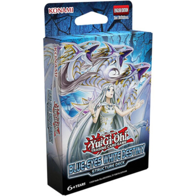 YUGIOH 1ST ED BLUE-EYES WHITE DESTINY STRUCTURE DECK FACTORY SEALED/NEW-image