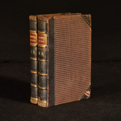 1839 4Vols in 2 Le Barbier de Paris Charles Paul De Kock French Calf-image