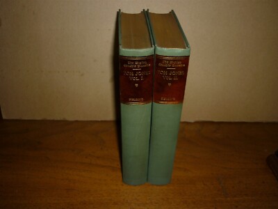 Henry Fielding. Tom Jones. 2 vols. NY, 1907. Leather spine labels. Near fine set-image
