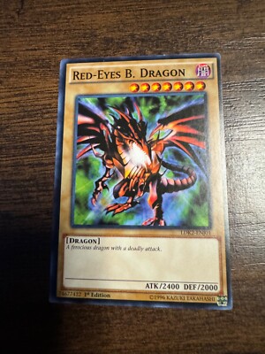 Yu-Gi-Oh! Red-Eyes B. Dragon LDK2-ENJ01 Legendary Decks II 1st Edition Rare-image
