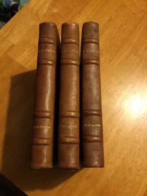 3 Vol Set J Romains 1922-25 Knock, Lucienne, Le Mariage, Leather-image