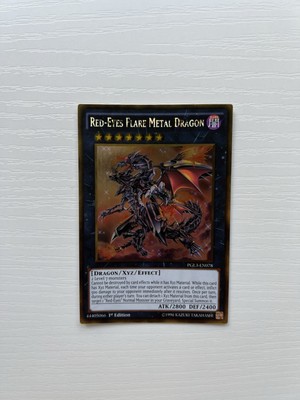 Yu-Gi-Oh! TCG Red-Eyes Flare Metal Dragon Premium Gold: Infinite Gold PGL3-EN078-image