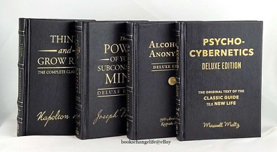 PSYCHO-CYBERNETICS, THINK & GROW RICH, POWER OF SUBCONSCIOUS MIND +1 Deluxe Set-image