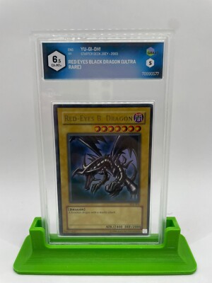 Red Eyes Black Dragon Ultra Rare SDJ Mij Black Dragon Red Eyes Grade 6.5 7 Ex-image