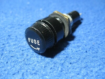 Vintage FISHER  TUBE Preamp  Amplifier  original ** FUSE HOLDER ** g/cond-image