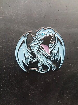 Yu-Gi-Oh! BLUE - EYES WHITE DRAGON Special Edition Pin  - NEW -image