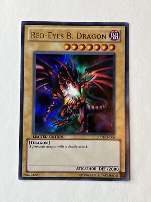 Yu-Gi-Oh! Red-Eyes B. Dragon LC01-EN006, Limited Edition, Ultra Rare, NM-image