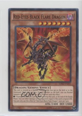 Red-Eyes Black Flare Dragon YuGiOh Legendary Decks II - Collector's Set 0g4-image