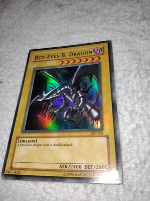 Red Eyes B. Dragon Ultra Rare Yugioh card: sdj-001-image