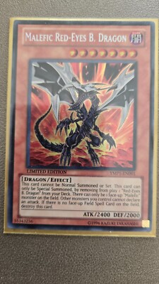 Yu-Gi-Oh Malefic Red-Eyes Black Dragon - Limited Edition - Foil-image