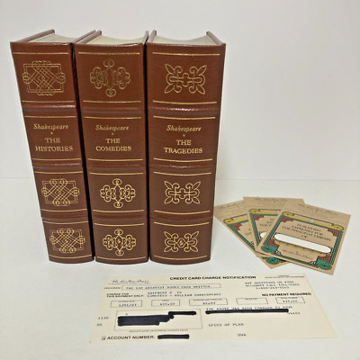 Easton Press Shakespeare Complete Set 