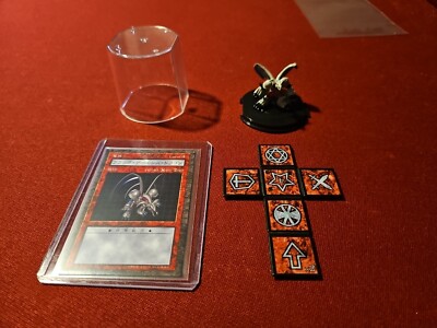 Yugioh Japanese Dungeon Dice Monsters red Eyes Black Skull Dragon Complete.-image