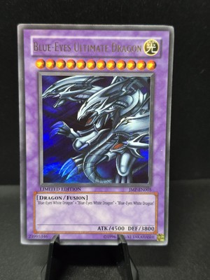 Yu-Gi-Oh! Blue-Eyes Ultimate Dragon JMP-EN005 Ultra Rare Limited MP+ LP--image