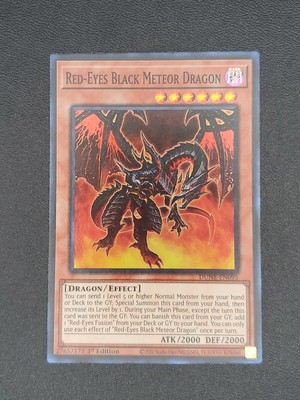 Yugioh Red-Eyes Black Meteor Dragon - DUNE-EN095 Super Rare - 1st Edition LP/NM-image