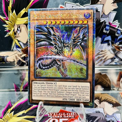 Yugioh Red-Eyes Darkness Metal Dragon (Alt Art) RA04-EN003 QCR 1st Ed Near Mint-image