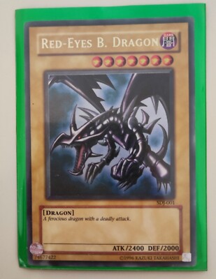 Red Eyes Black Dragon SDJ-001 Ultra Rare Starter Deck:Joey-image