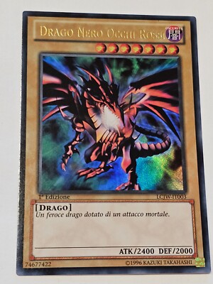 Red-Eyes Black Dragon●YUGIOH●LCJW●2013●ULTRA RARE●ITALIAN●1st●NM●34316-image
