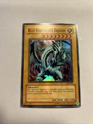 Blue-Eyes White Dragon - Super Rare - SKE-001 - Unlimited-image