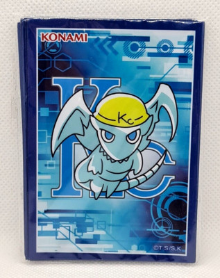 Yu Gi Oh Japanese Chibi Blue-Eyes White Dragon KC Card Protector Sleeves (10)-image