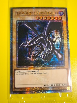 RED-EYES BLACK DRAGON●Quarter Century Secret Rare●TN23●SEALED●PORTUGUESE●2534-image